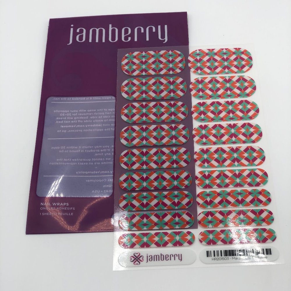 Jamberry, March 2015 Host Exclusive, Full Sheet